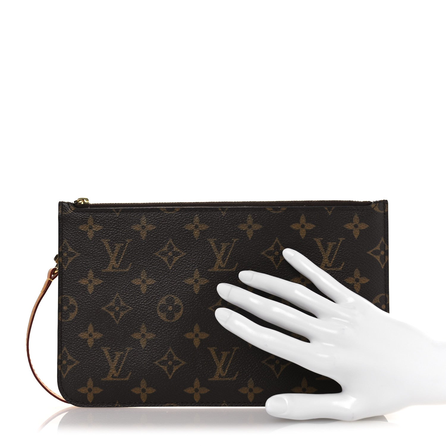 Louis Vuitton Monogram Neverfull MM GM Pochette 2 of 11
