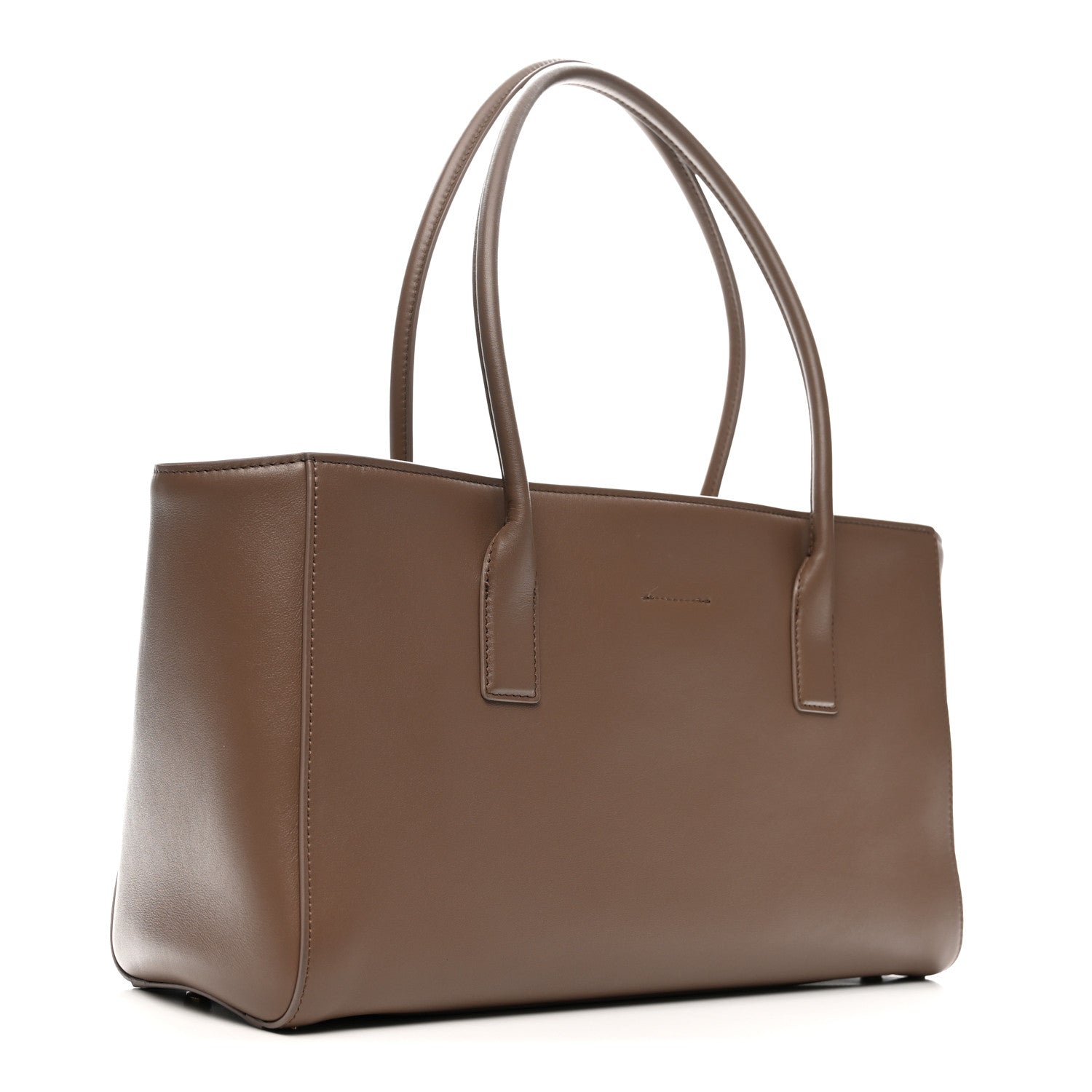 Chanel Calfskin Archetype Small Shopping Tote Light Brown 3 of 11