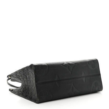 Louis Vuitton Empreinte Monogram Giant Onthego MM Black 4 of 15