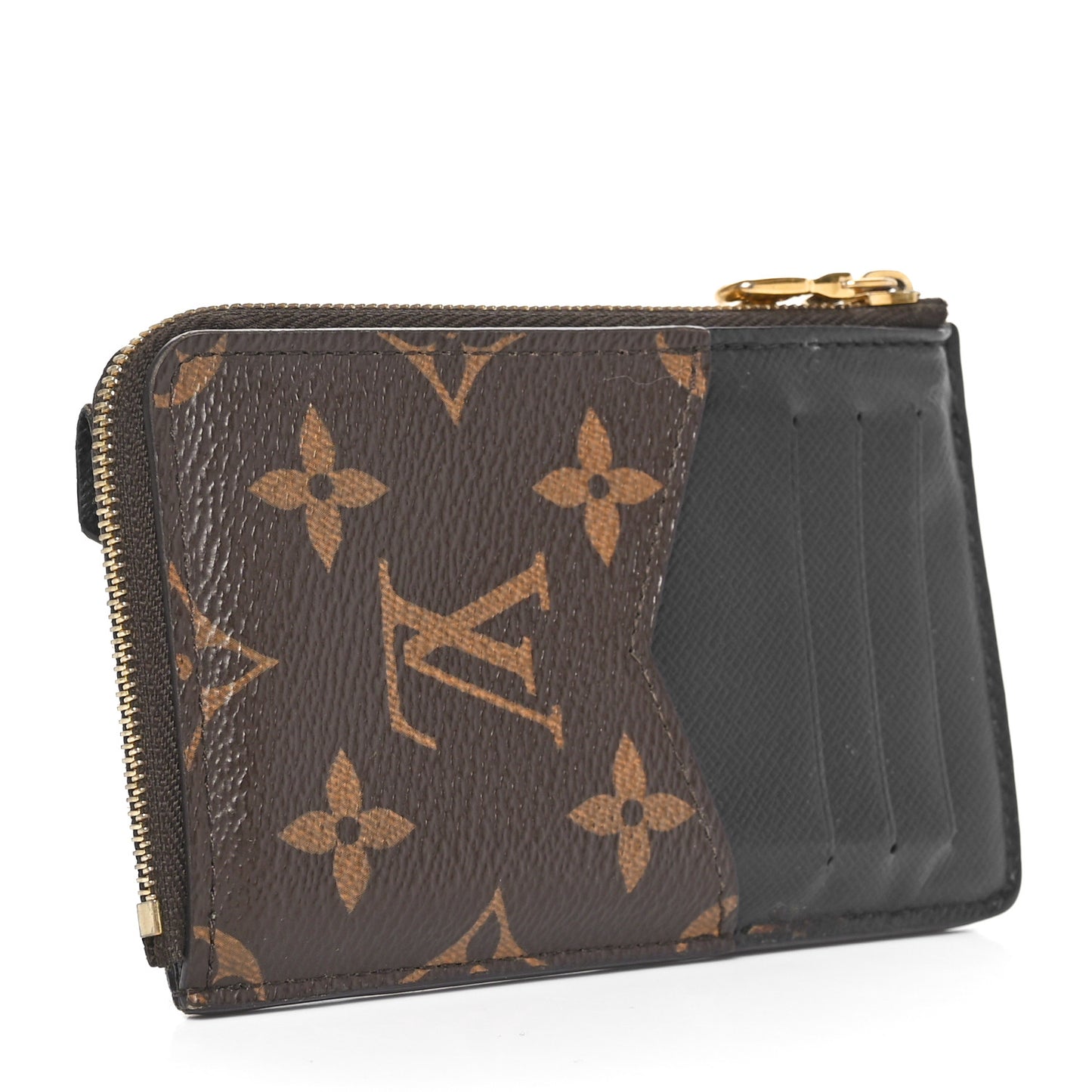 Monogram Recto Verso Card Holder Black