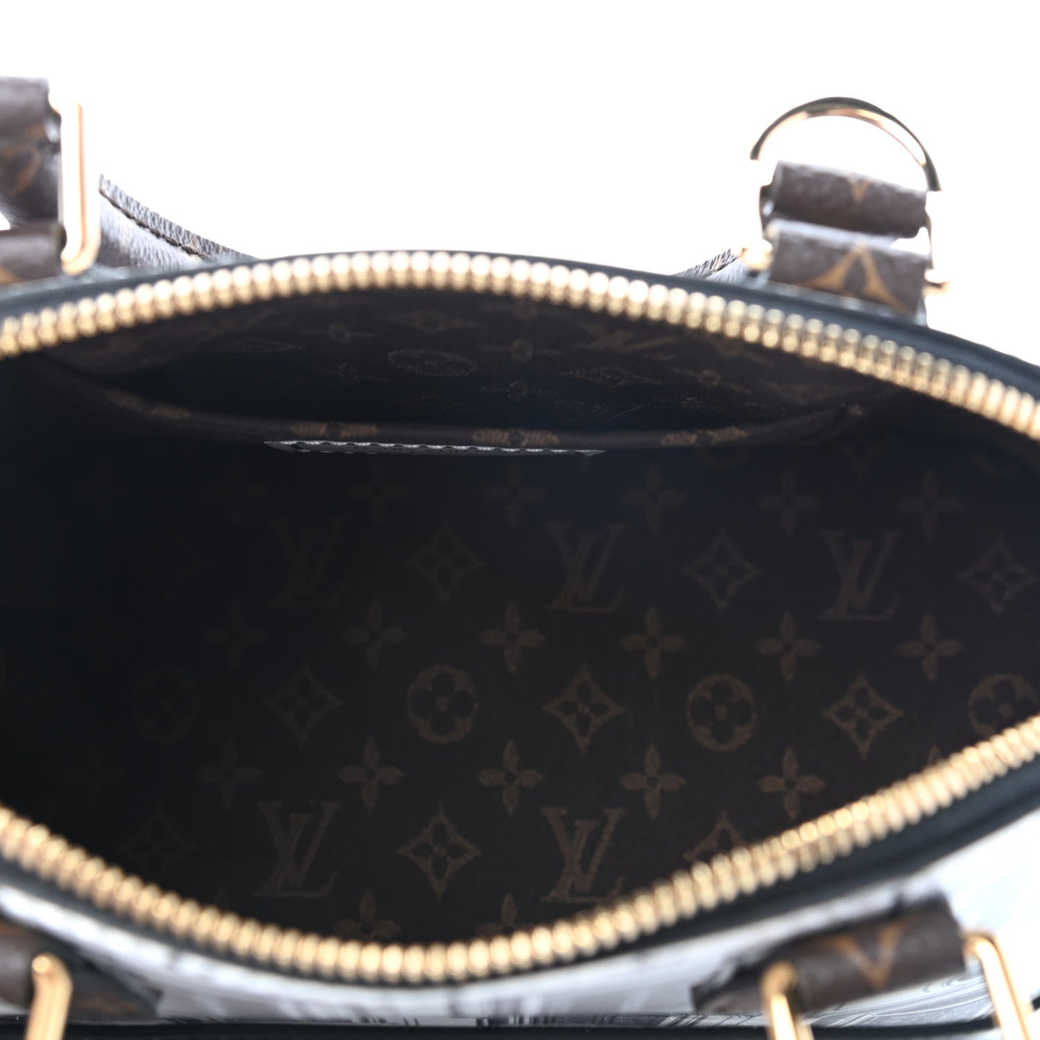 Louis Vuitton X FORNASETTI Calfskin Architettura Alma BB Black White 5 of 8