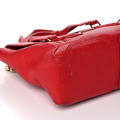 3.1 Phillip Lim Textured Calfskin Medium Pashli Satchel Red 8 of 12