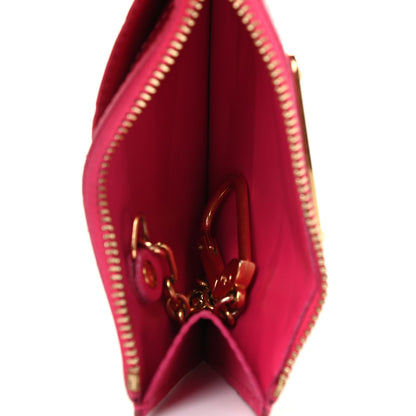 Louis Vuitton Vernis Key Pouch Rose Pop 5 of 7