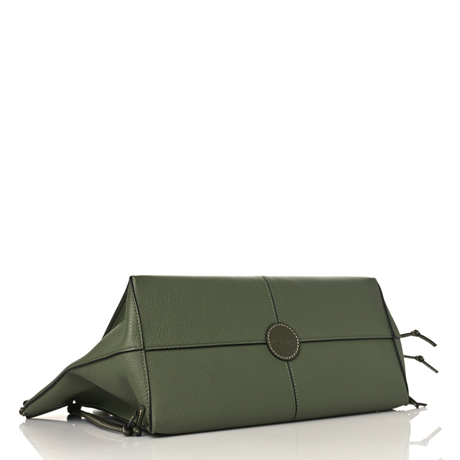 Loewe Soft Grained Calfskin Small Cushion Tote Avocado 3 of 8
