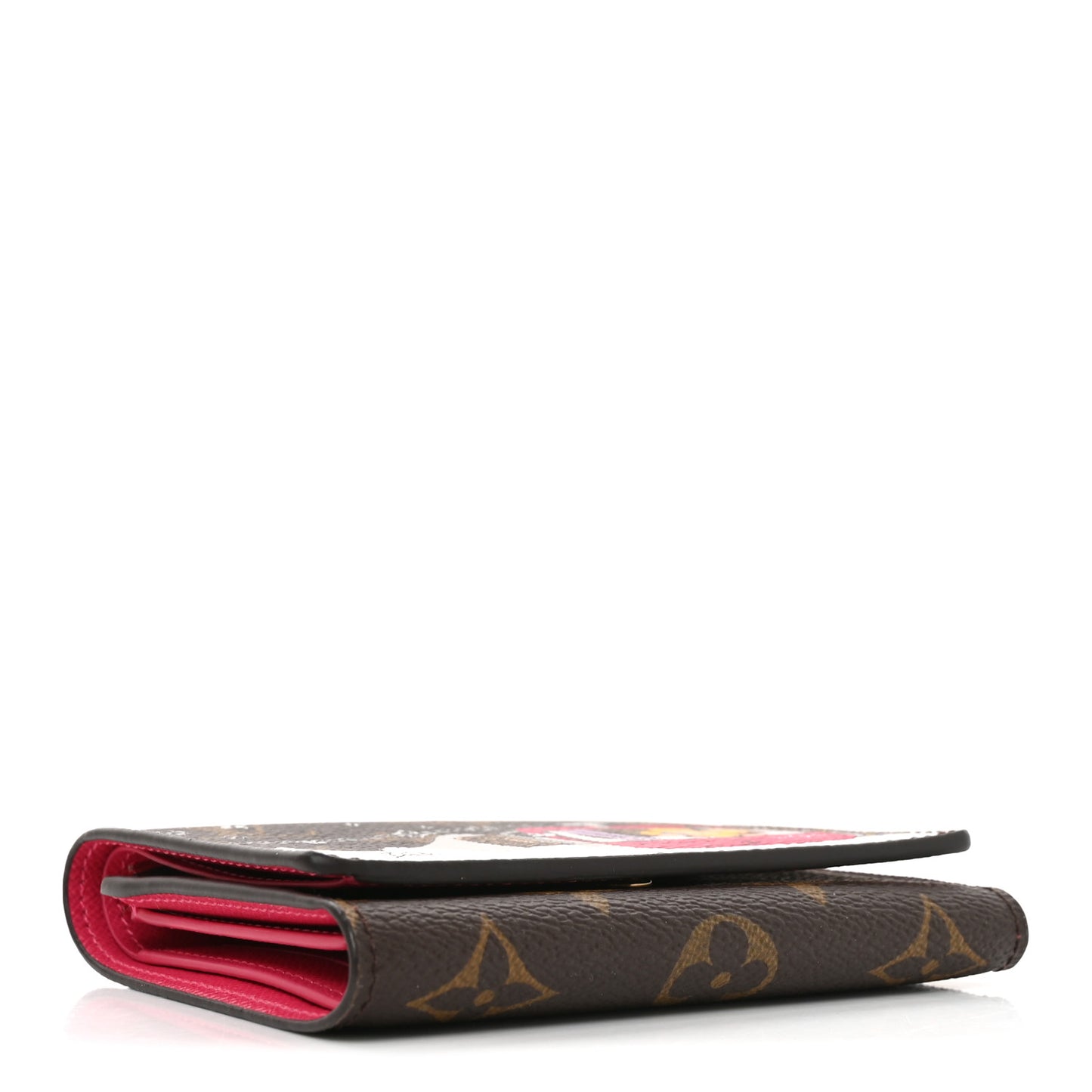 Monogram 2019 Christmas Animation Victorine Wallet Fuchsia