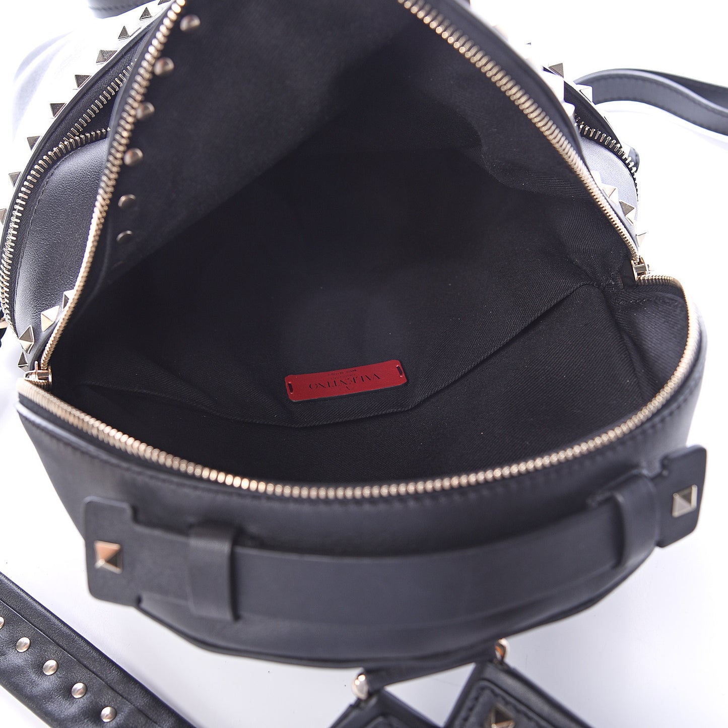 Vitello Rockstud Backpack Black