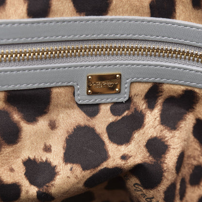 Dolce & Gabbana Lambskin Quilted Tote Grey 6 of 16