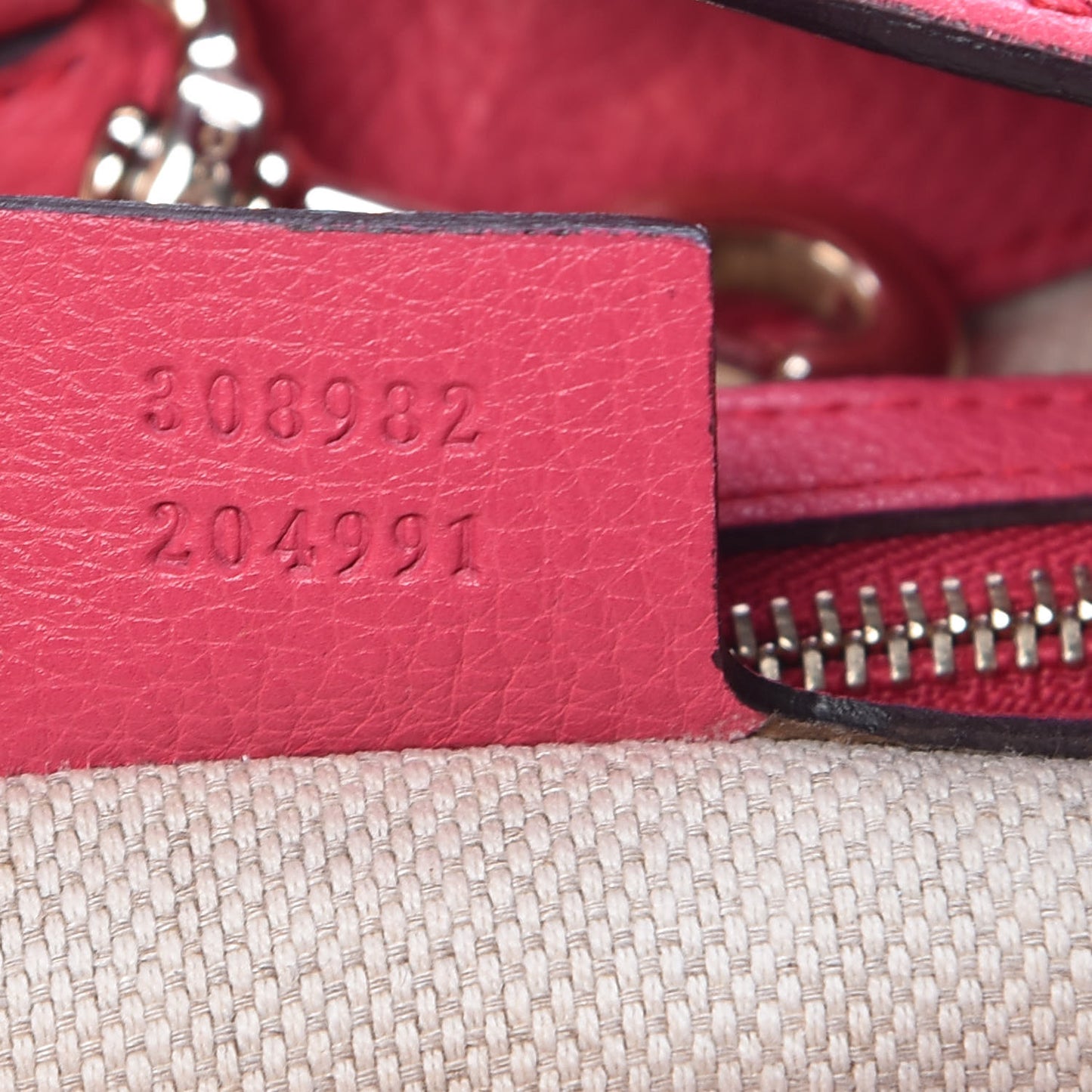 Pebbled Calfskin Medium Soho Chain Shoulder Bag Pink