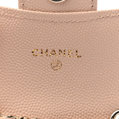 Chanel Caviar Quilted Mini Chain Belt Bag Light Beige 5 of 7