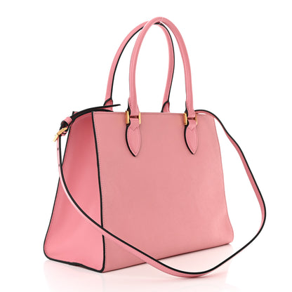 Prada Saffiano Soft Calfskin Tote Pesco 2 of 14