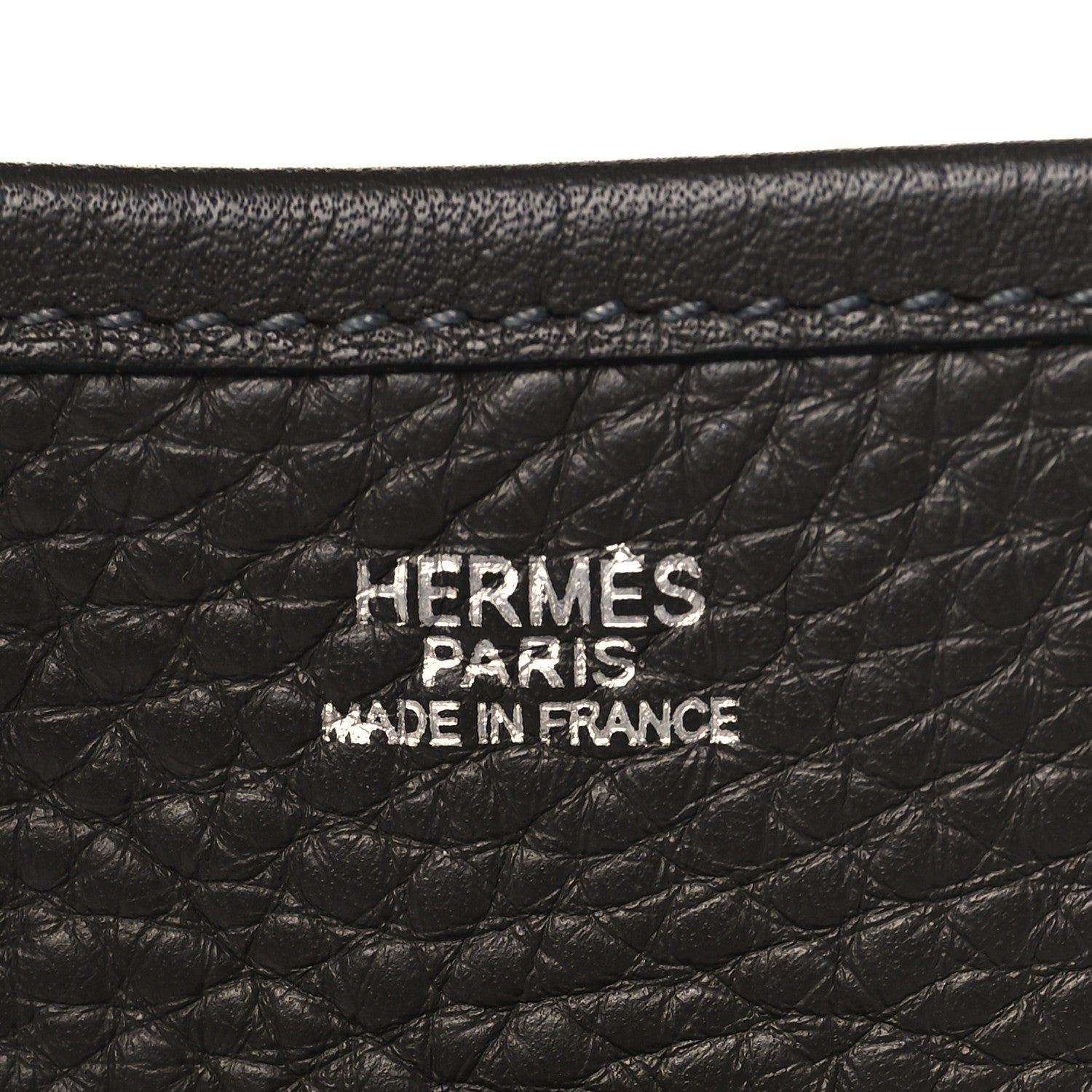 Hermes Taurillon Clemence Evelyne II PM Graphite 6 of 10