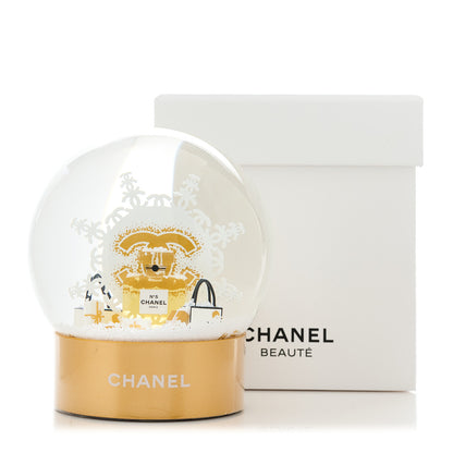 Chanel Glass N°5 Perfume Bottle Snow Globe 6 of 6
