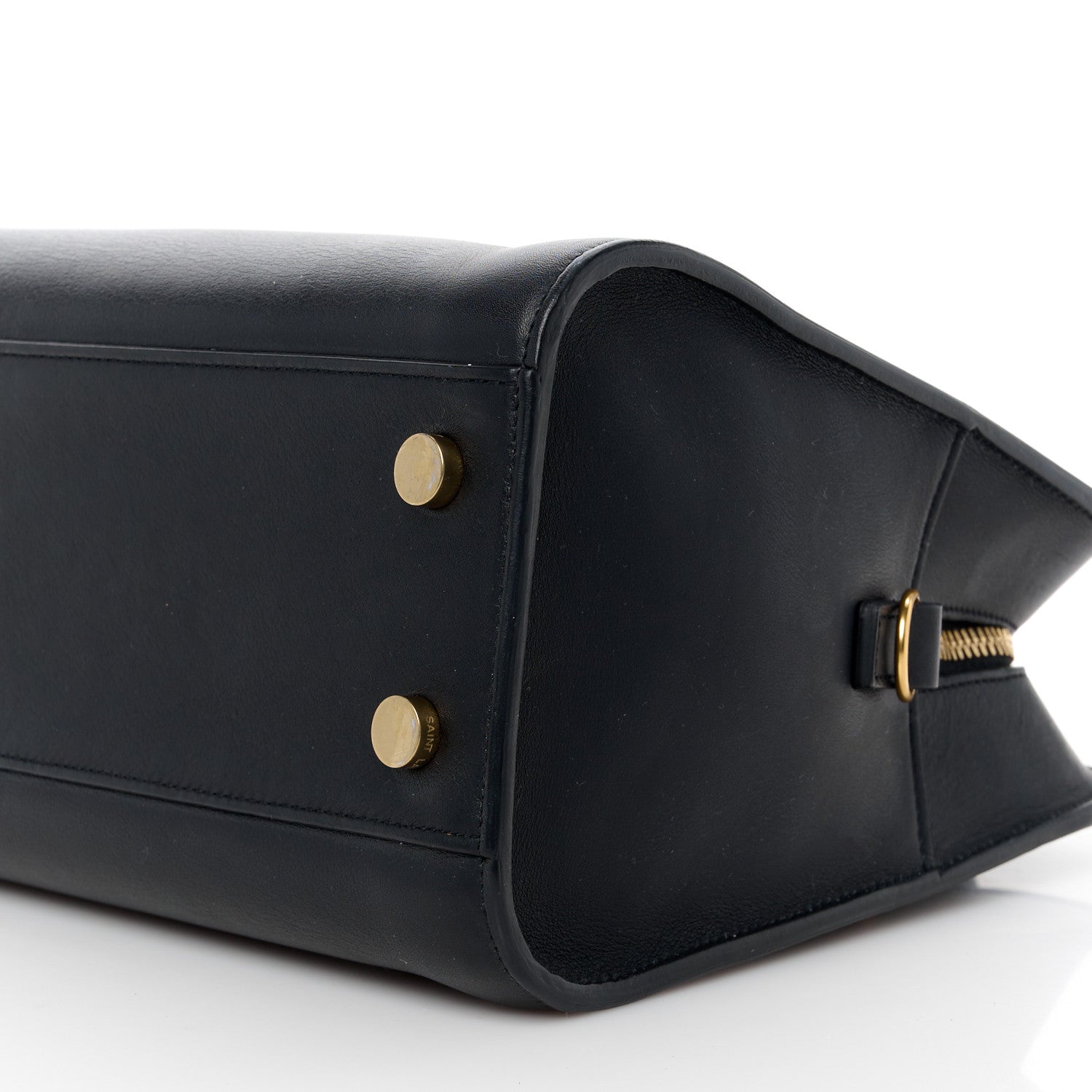 Saint Laurent Smooth Calfskin Small Monogram Cabas Black 11 of 11