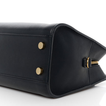 Saint Laurent Smooth Calfskin Small Monogram Cabas Black 11 of 11