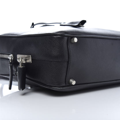 Prada Saffiano Bauletto Black 7 of 8