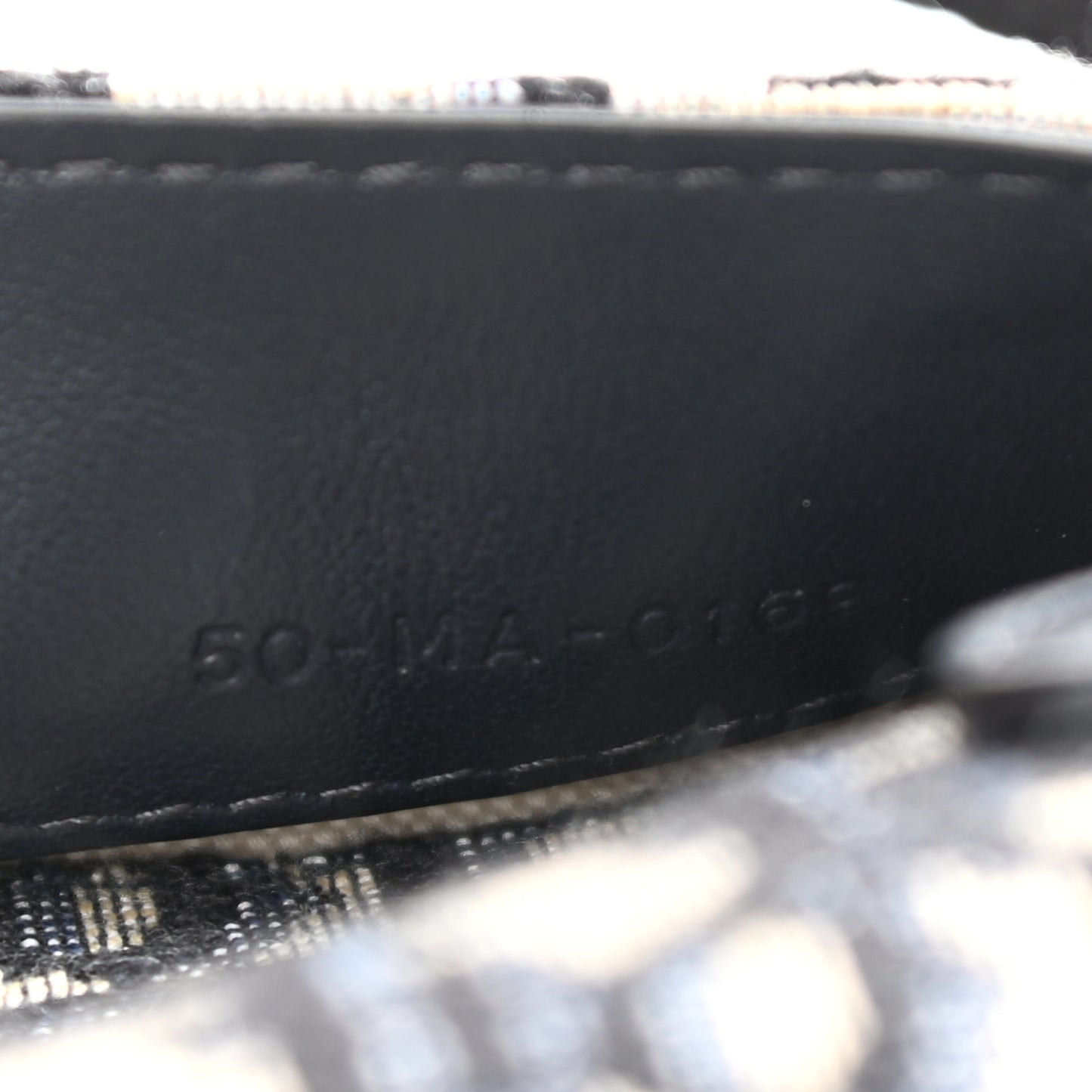 Oblique Saddle Belt Pouch Blue