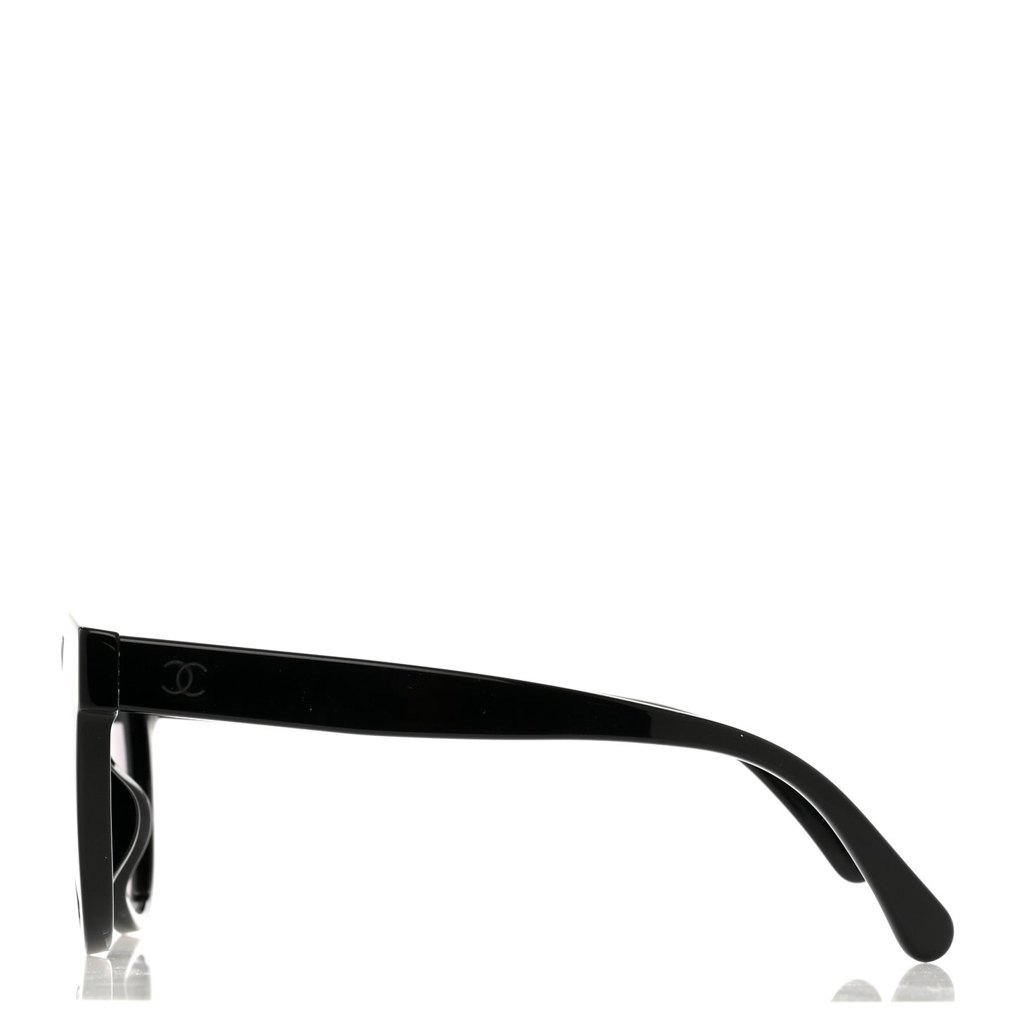 Acetate CC Butterfly Sunglasses 5414-A Black