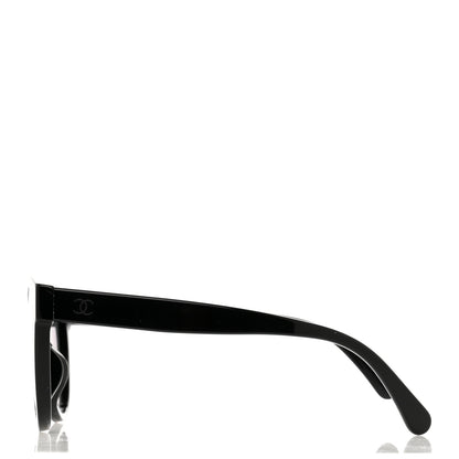 Chanel Acetate CC Butterfly Sunglasses 5414-A Black 3 of 6