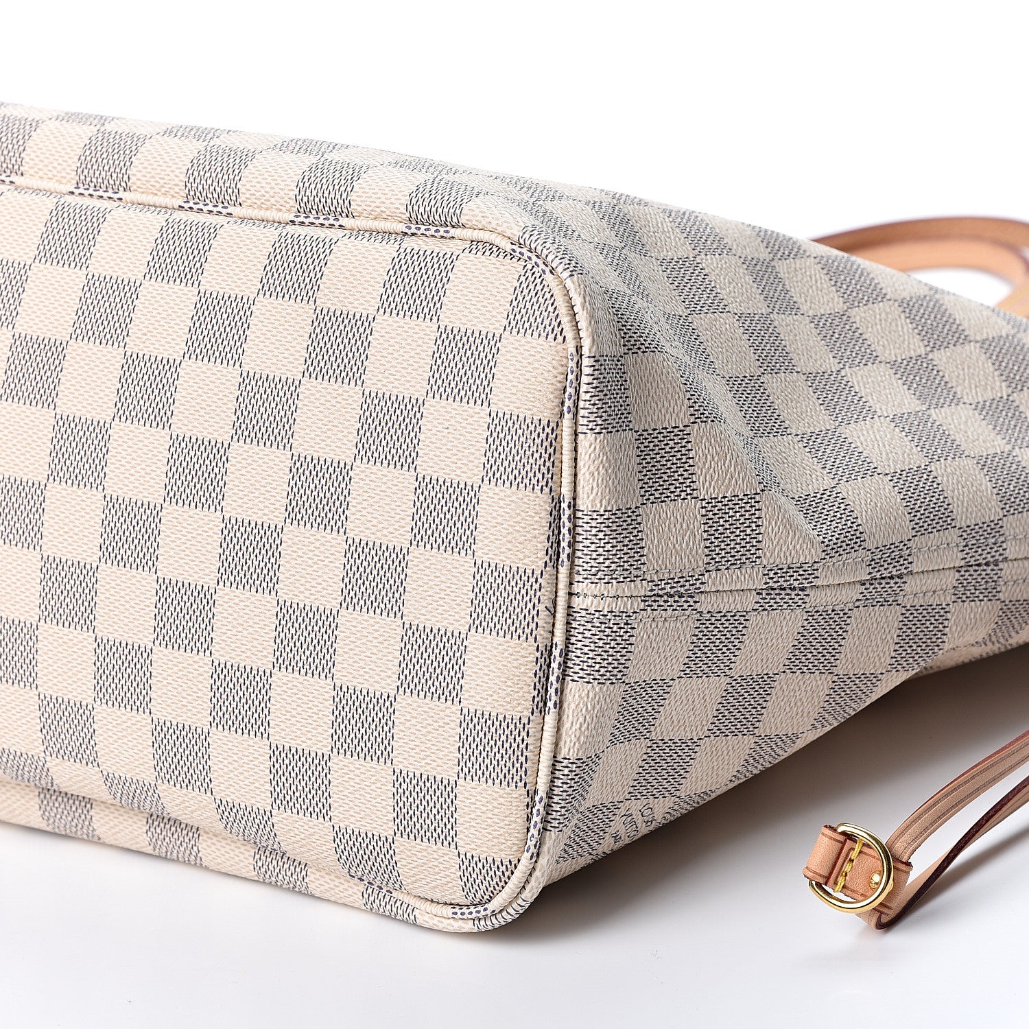 Louis Vuitton Damier Azur Neo Neverfull MM Rose Ballerine 8 of 8