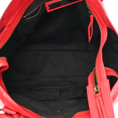 Balenciaga Agneau Classic Hardware City Rouge Cardinal 5 of 22