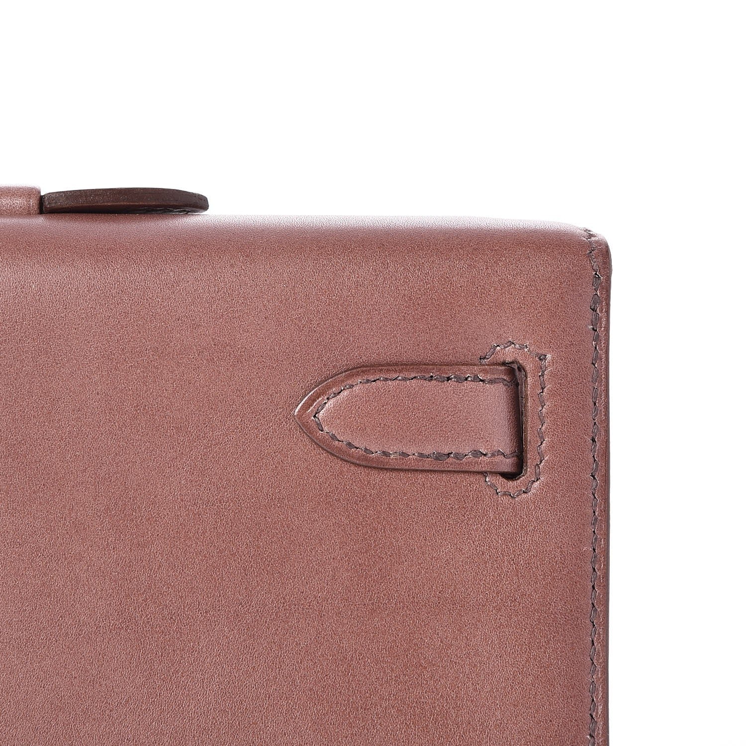 Hermes Tadelakt Kelly Cut Clutch Pochette Griolet 8 of 23