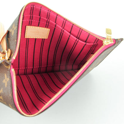 Louis Vuitton Monogram Neverfull MM GM Pochette Pivoine 5 of 8