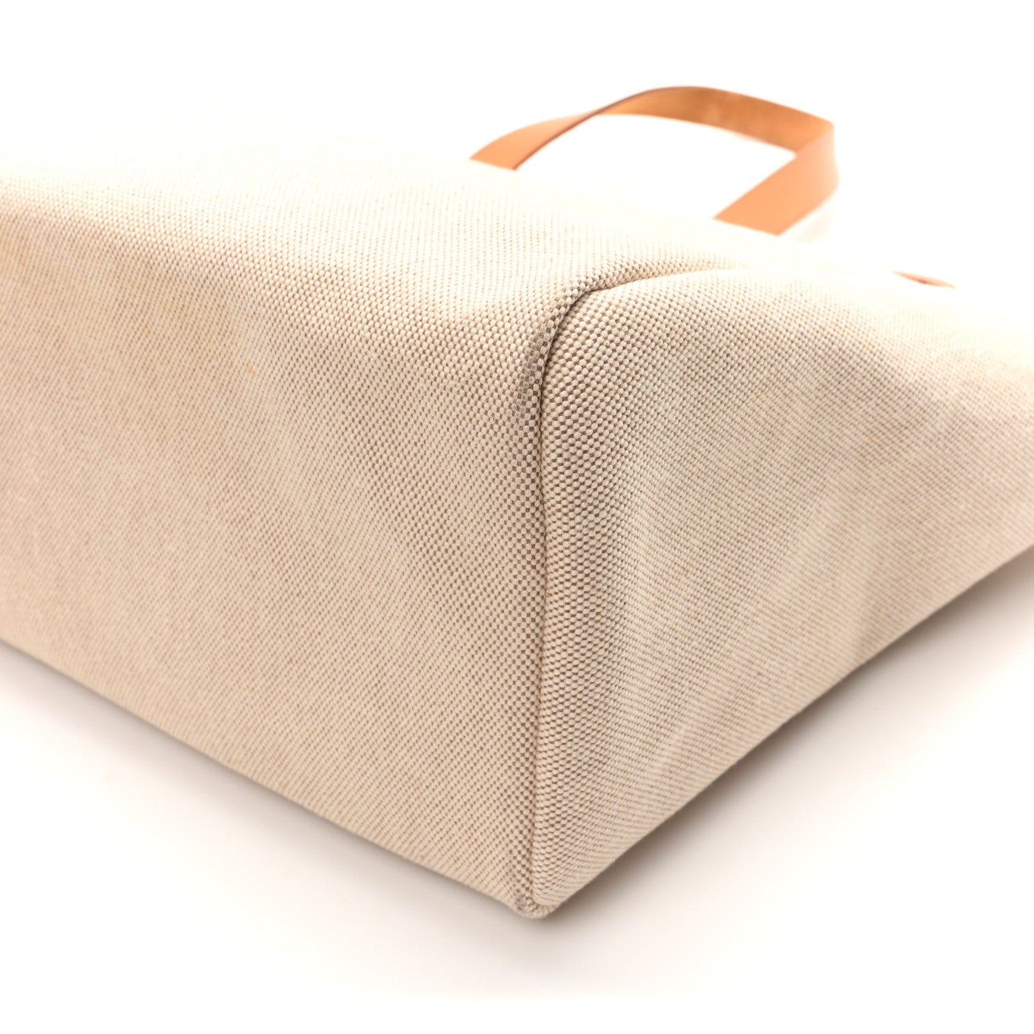 Hermes Toile Vache Hunter Herbag Cabas MM Natural 10 of 10