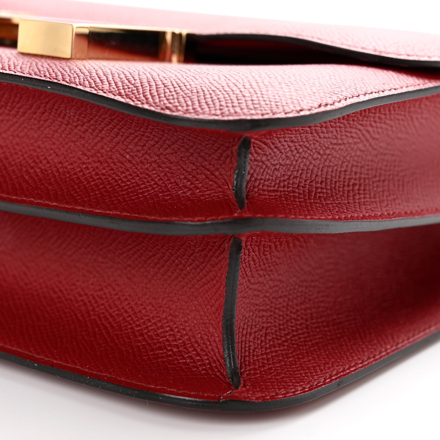 Epsom Enamel Constance 24 Rouge Grenat