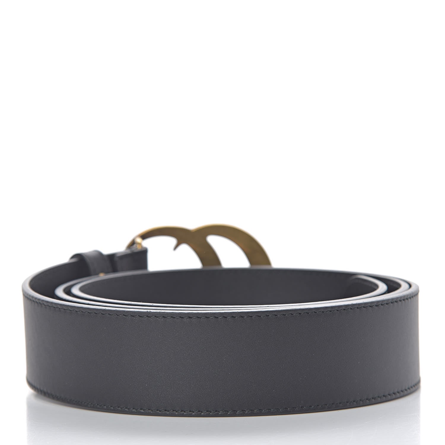 Gucci Calfskin Double G 40mm Belt 110 44 Black 3 of 6
