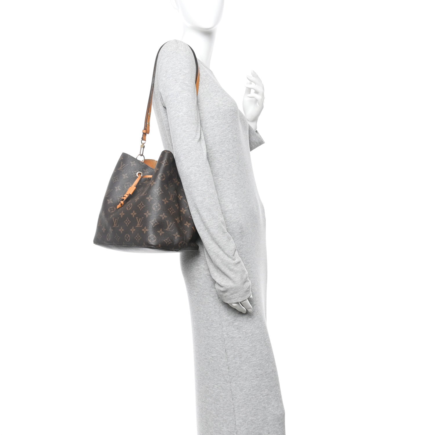 Louis Vuitton Monogram Neonoe MM Safran 2 of 13