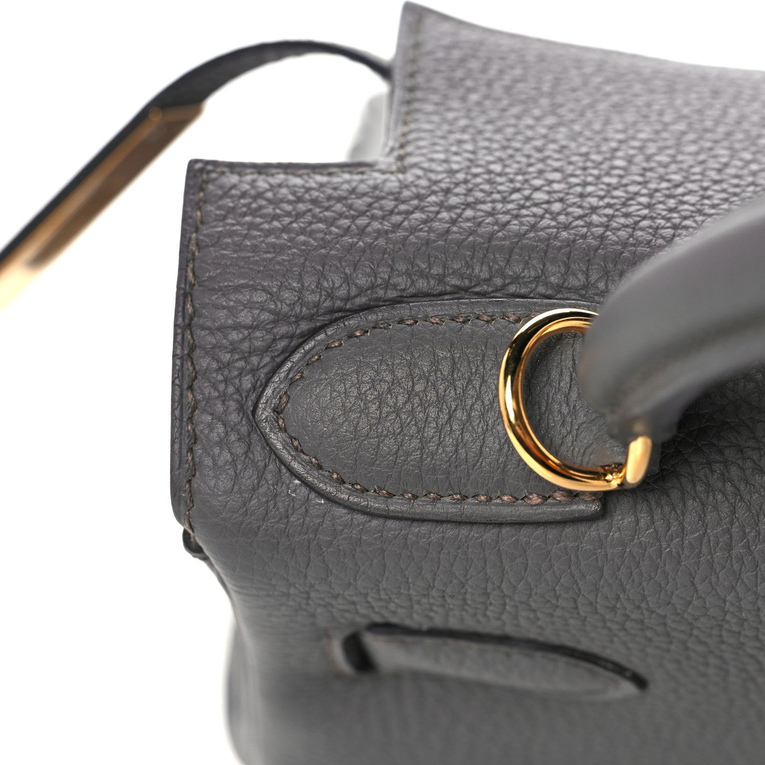 Hermes Togo Kelly Retourne 28 Etain 12 of 38