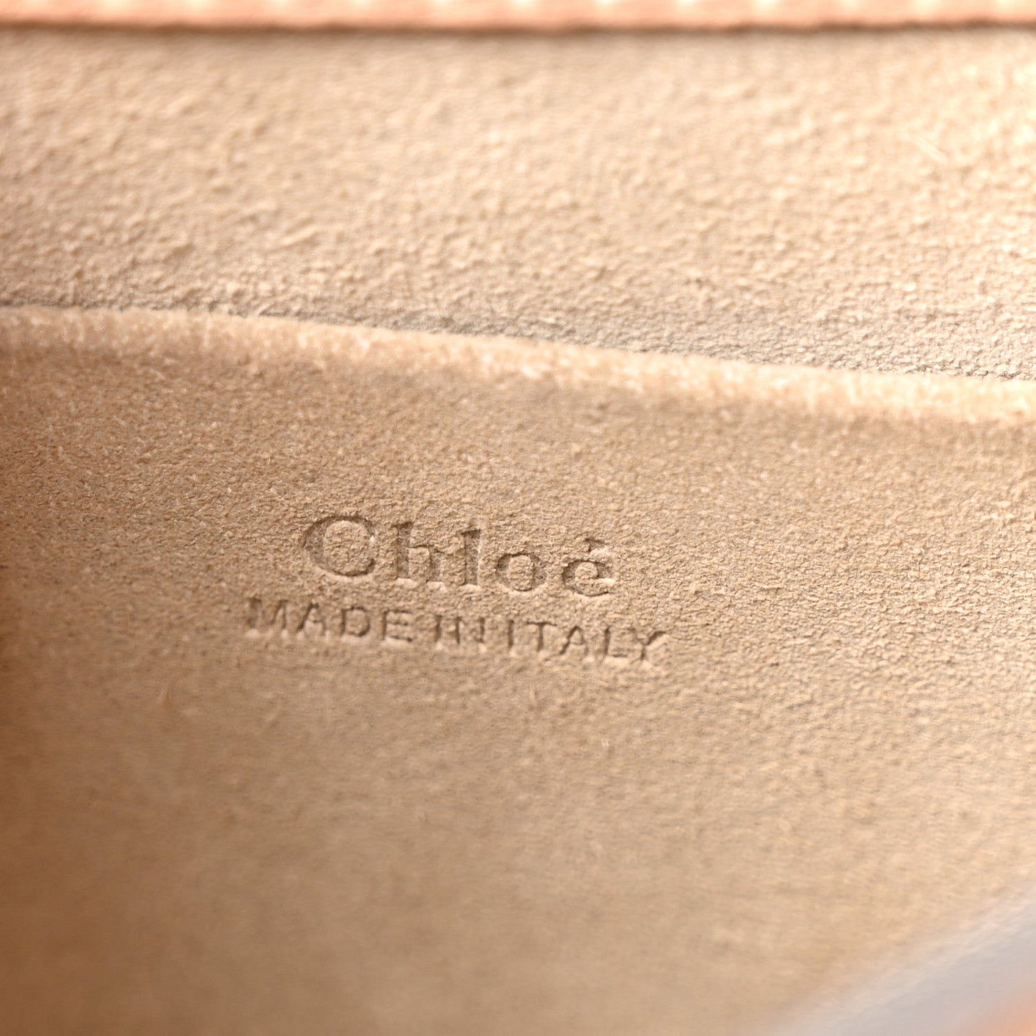 Chloe Calfskin Suede Small Nile Bracelet Bag Biscotti Beige 5 of 9