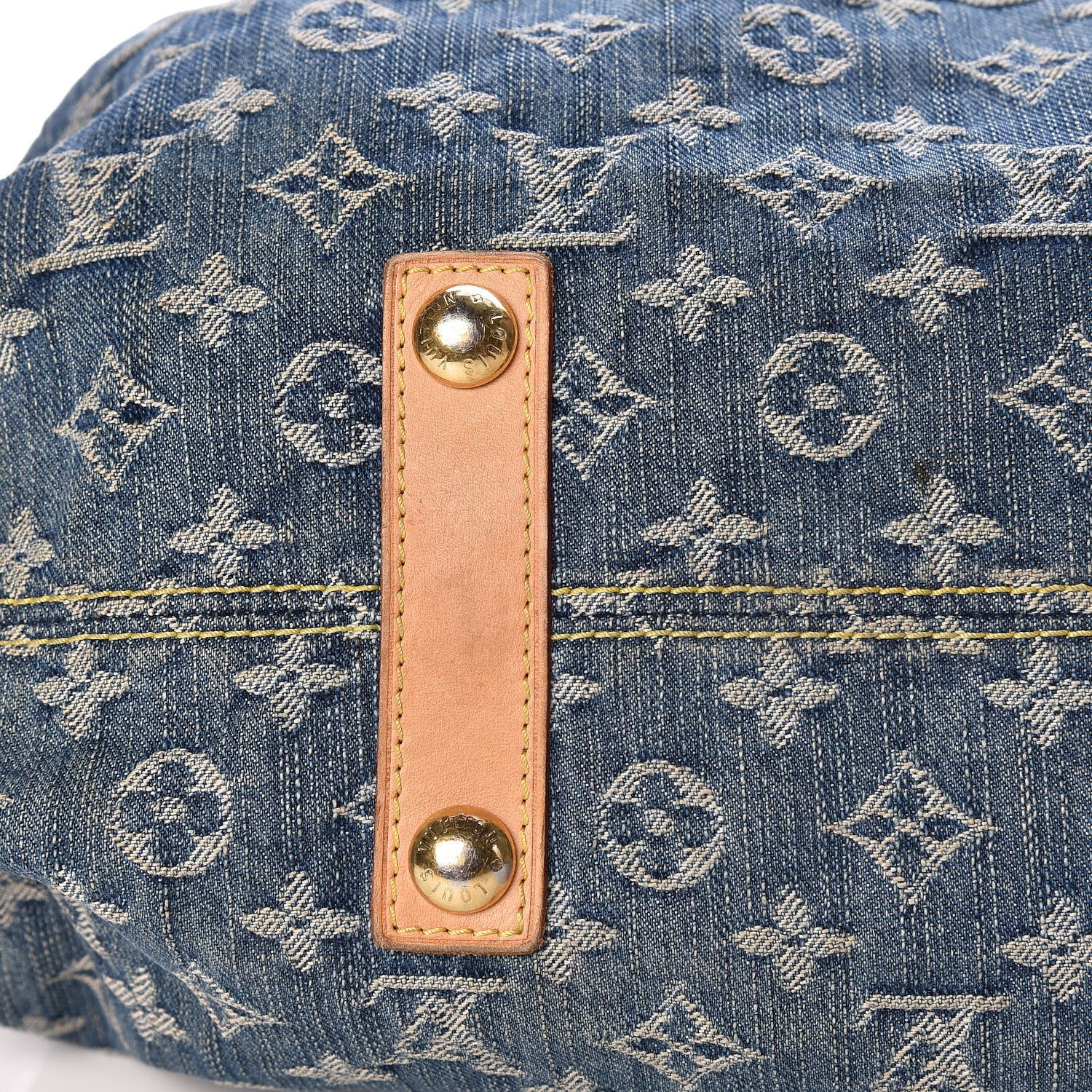 Louis Vuitton Denim Neo Cabby MM Blue 15 of 17