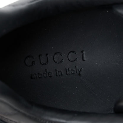 Gucci Sparrow Calfskin Mens Re-Web Sneakers 11 Black 8 of 10