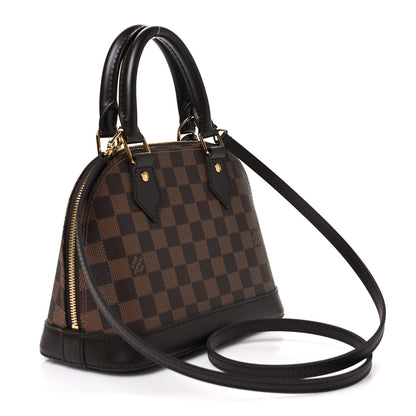 Louis Vuitton Damier Ebene Alma BB 2 of 8