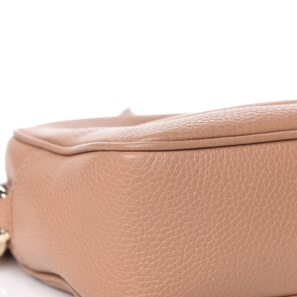 Gucci Pebbled Calfskin Small Soho Disco Bag Camelia 8 of 12