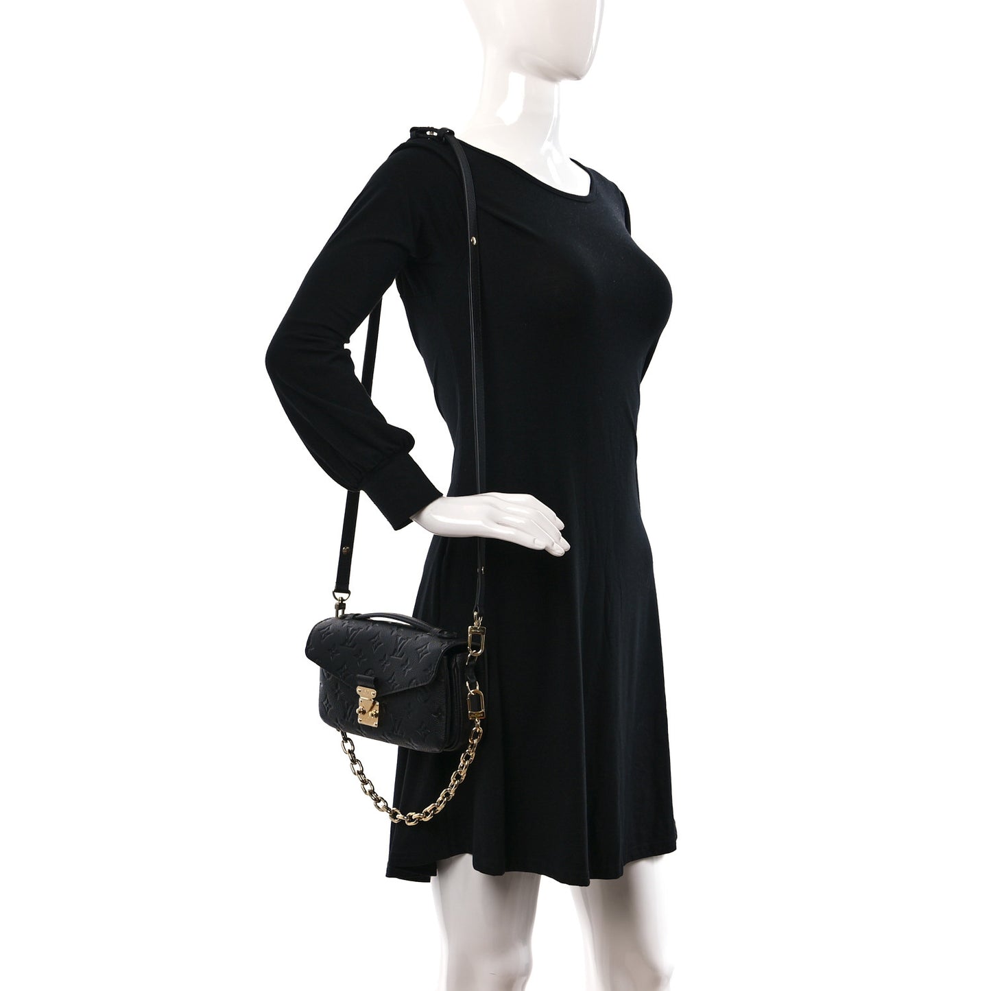 Empreinte Pochette Metis East West Black