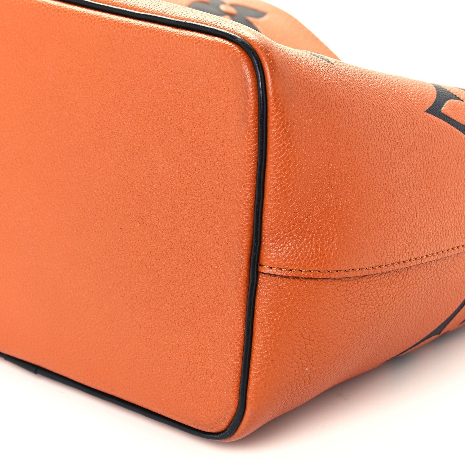 Louis Vuitton Empreinte Monogram Giant Crafty Neonoe MM Caramel Black 10 of 10