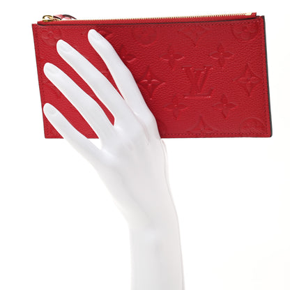 Louis Vuitton Empreinte Felicie Chain Wallet Zippered Insert Cherry 2 of 6