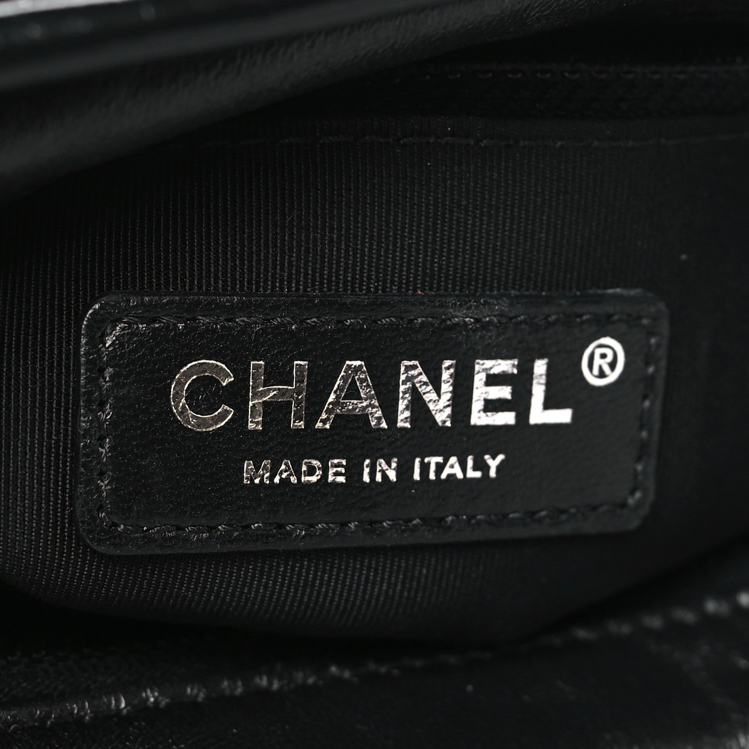 Chanel Aged Calfskin Chevron Quilted Small Gabrielle Hobo So Black 6 of 10