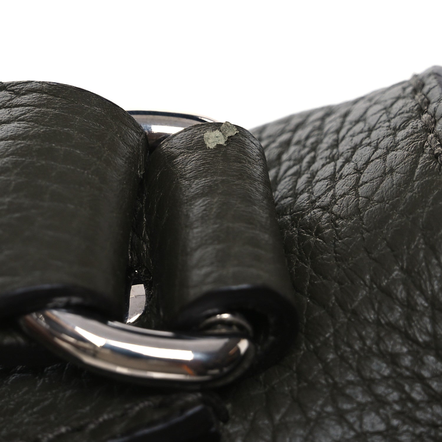 Gucci Piuma Calfskin Jumbo GG Embossed Small Messenger Bag Dark Green 11 of 11