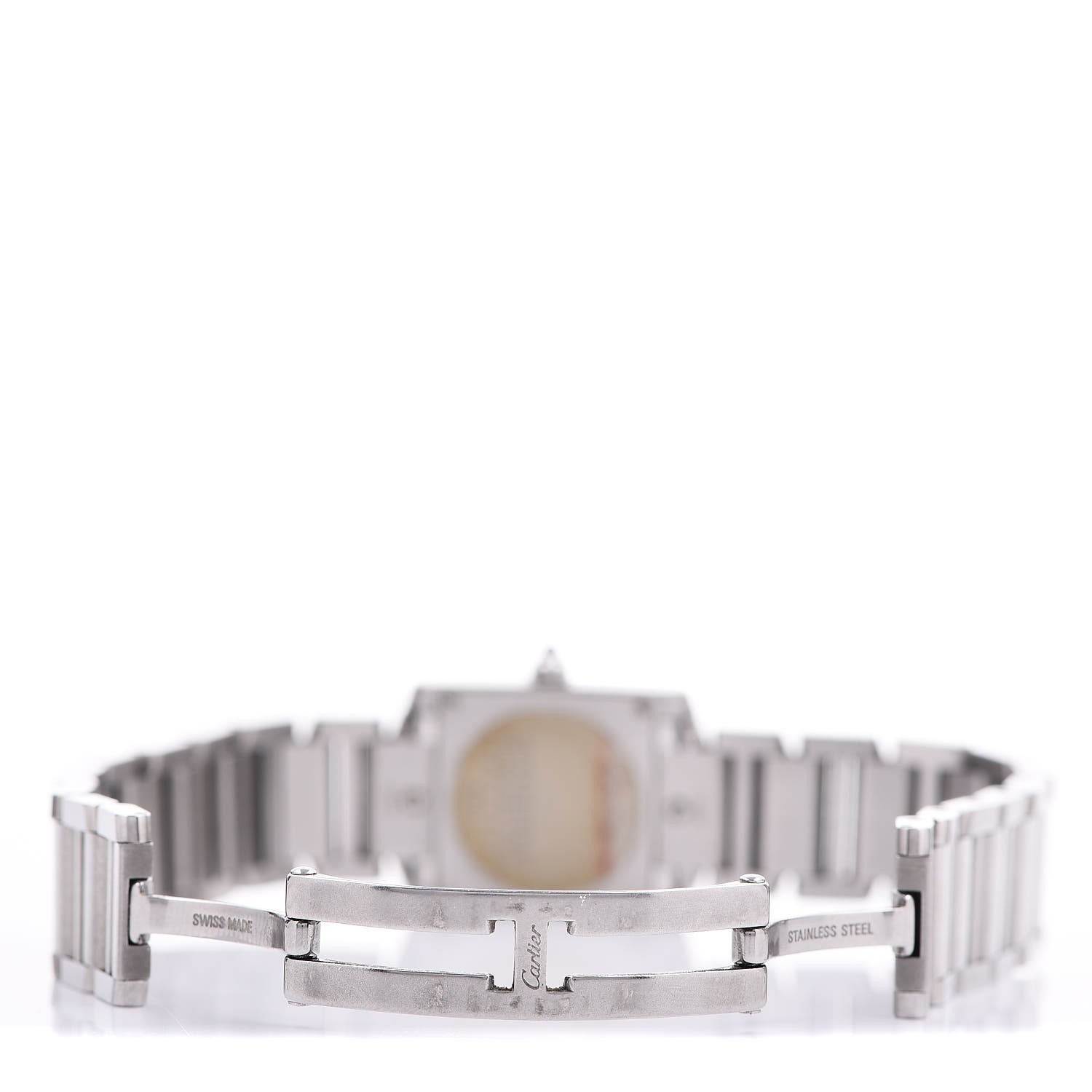 Cartier Stainless Steel 20mm Tank Francaise Quartz Watch 6 of 7