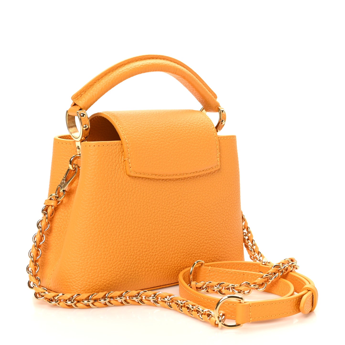 Taurillon Mini Capucines Sunbeam Yellow