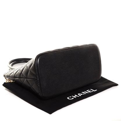 Chanel Caviar Medallion Tote Black 4 of 8