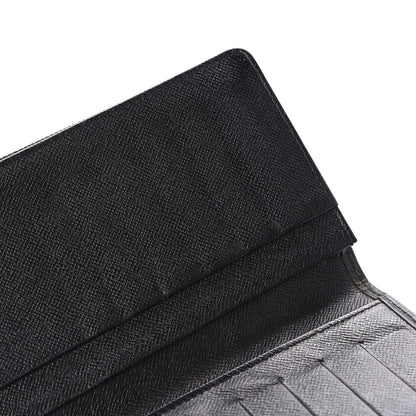 Louis Vuitton Epi Checkbook Organizer Wallet Black 7 of 8