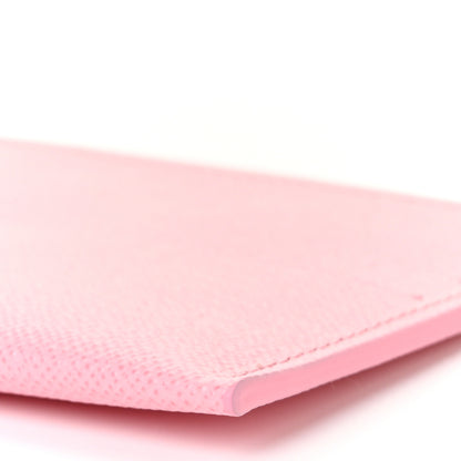 Louis Vuitton Calfskin Felicie Card Holder Insert Rose Ballerine 8 of 8