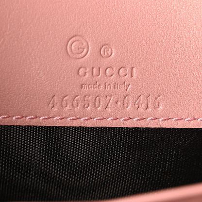 Gucci Microguccissima Crossbody Wallet Soft Pink 6 of 9