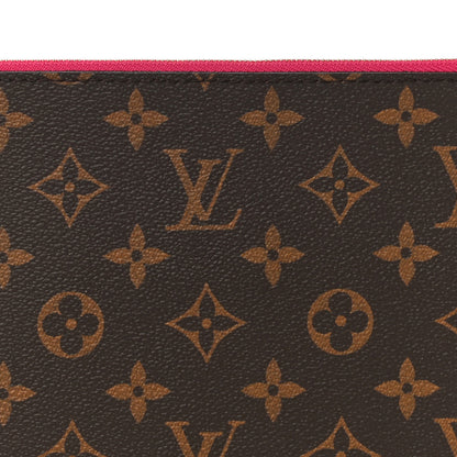 Louis Vuitton Monogram Neverfull MM GM Pochette Pivoine 7 of 9