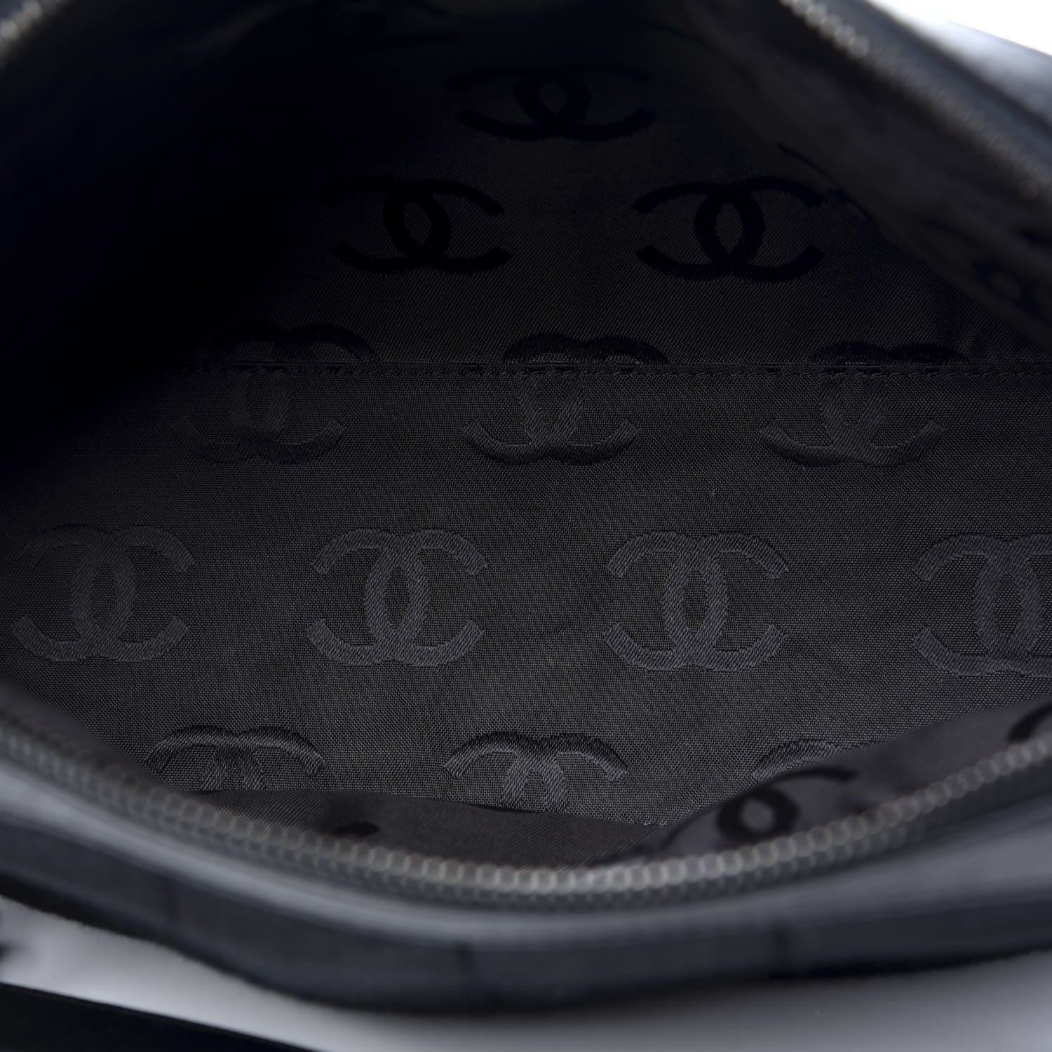 Chanel Jersey Quilted Chocolate Bar Shoulder Bag Black 5 of 9
