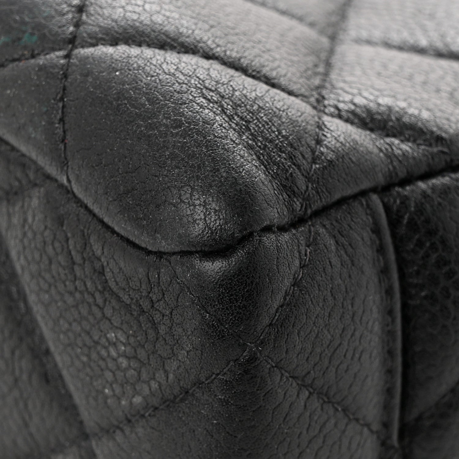 Chanel Caviar Quilted Shopping Tote Black 14 of 15